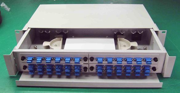 PLC splitter indoor 19inch 1U rack